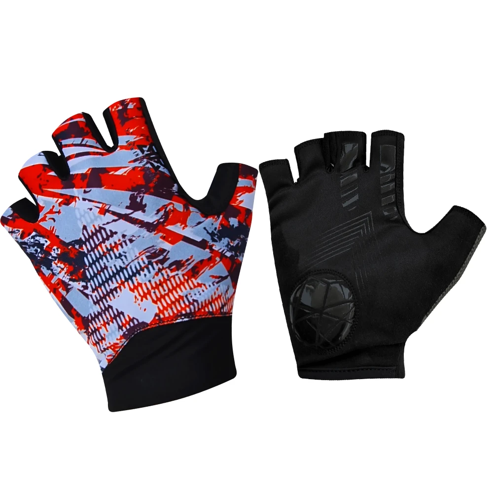 Short finger cycling gloves