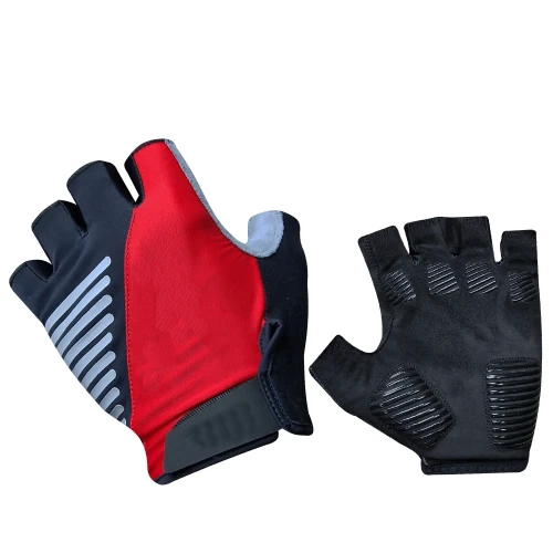 Short finger cycling gloves