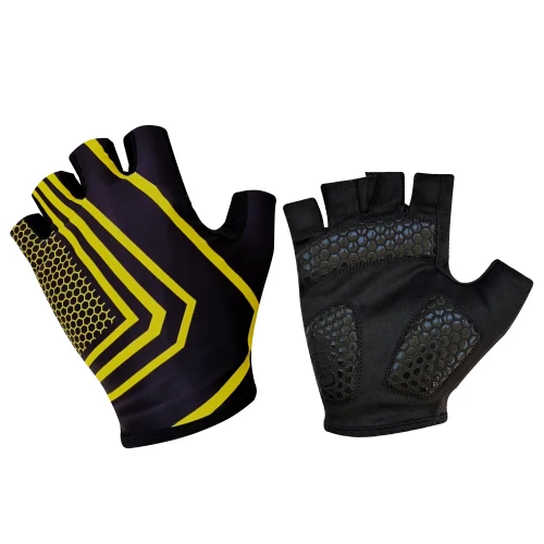 Short finger cycling gloves
